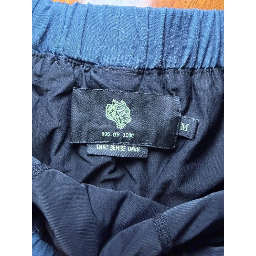 Darc Sport Wolves Gym Shorts Mens Medium Blue Flames Limited Edition 696/1000
